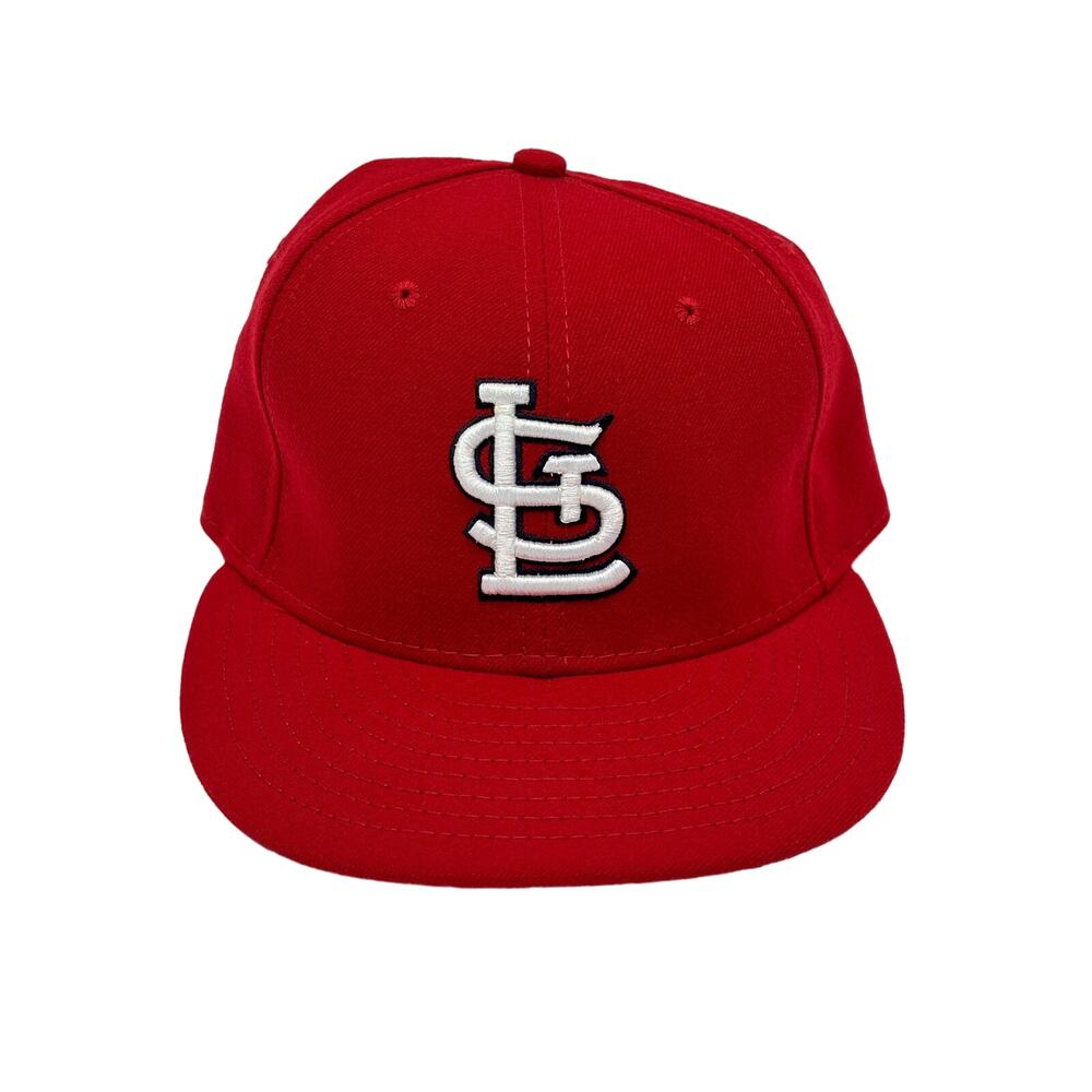 St. Louis Cardinals New Era Authentic On-Field 59FIFTY Fitted Hat 7 1/8 - Red
